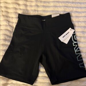DKNY super high waist bike shorts